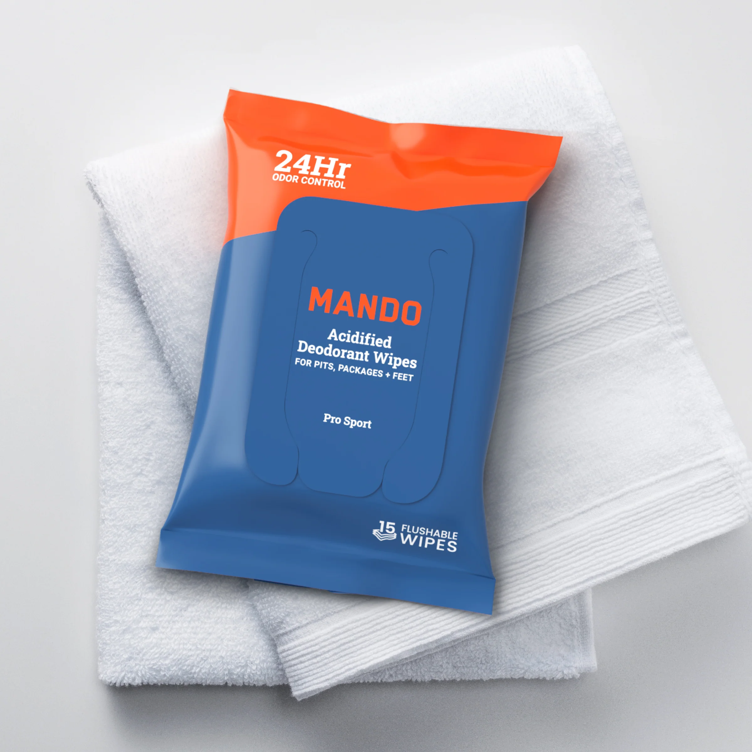 15CT Wipes | Acidified Deodorant Wipes - Image 4