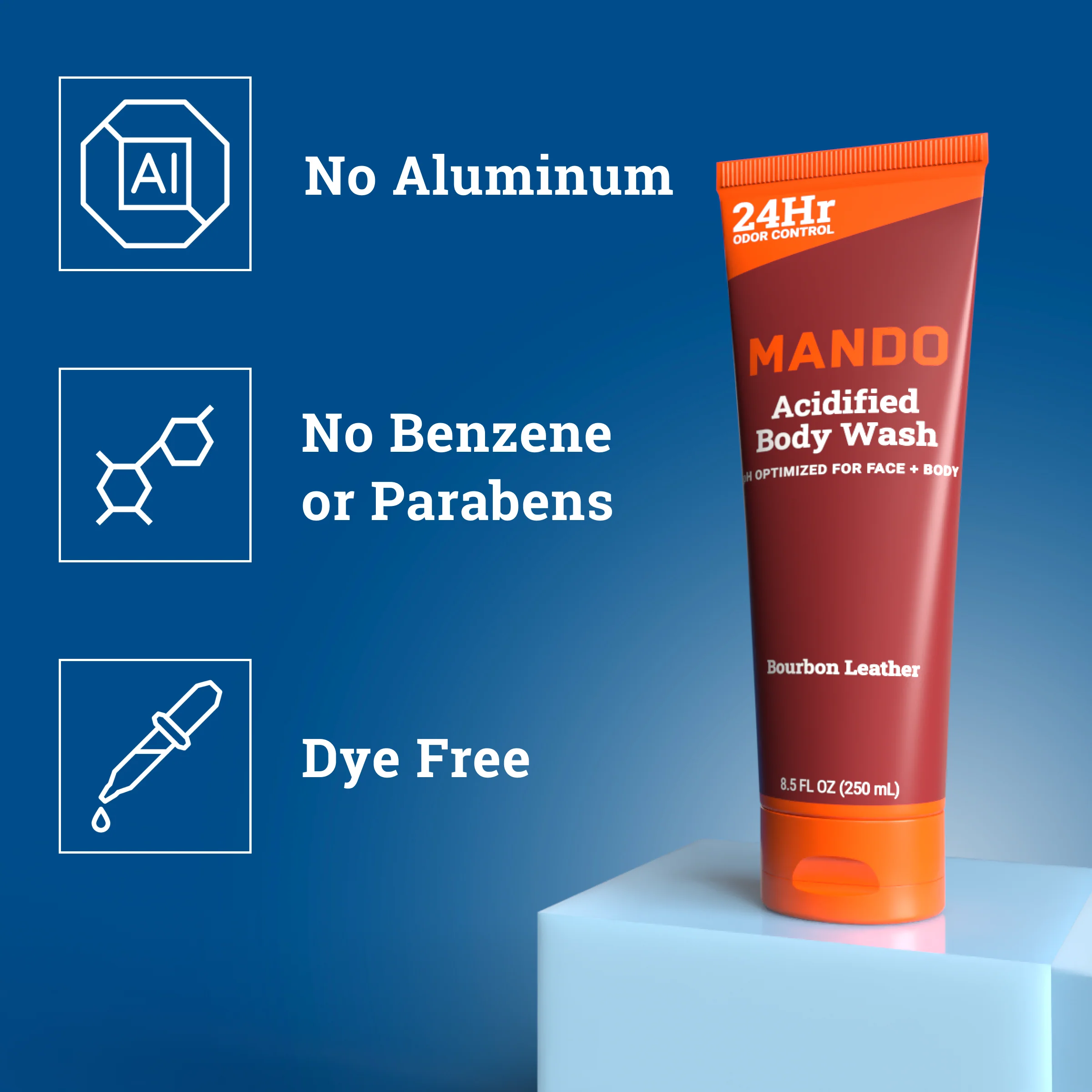 Bourbon Leather | Acidified Body Wash - Image 5