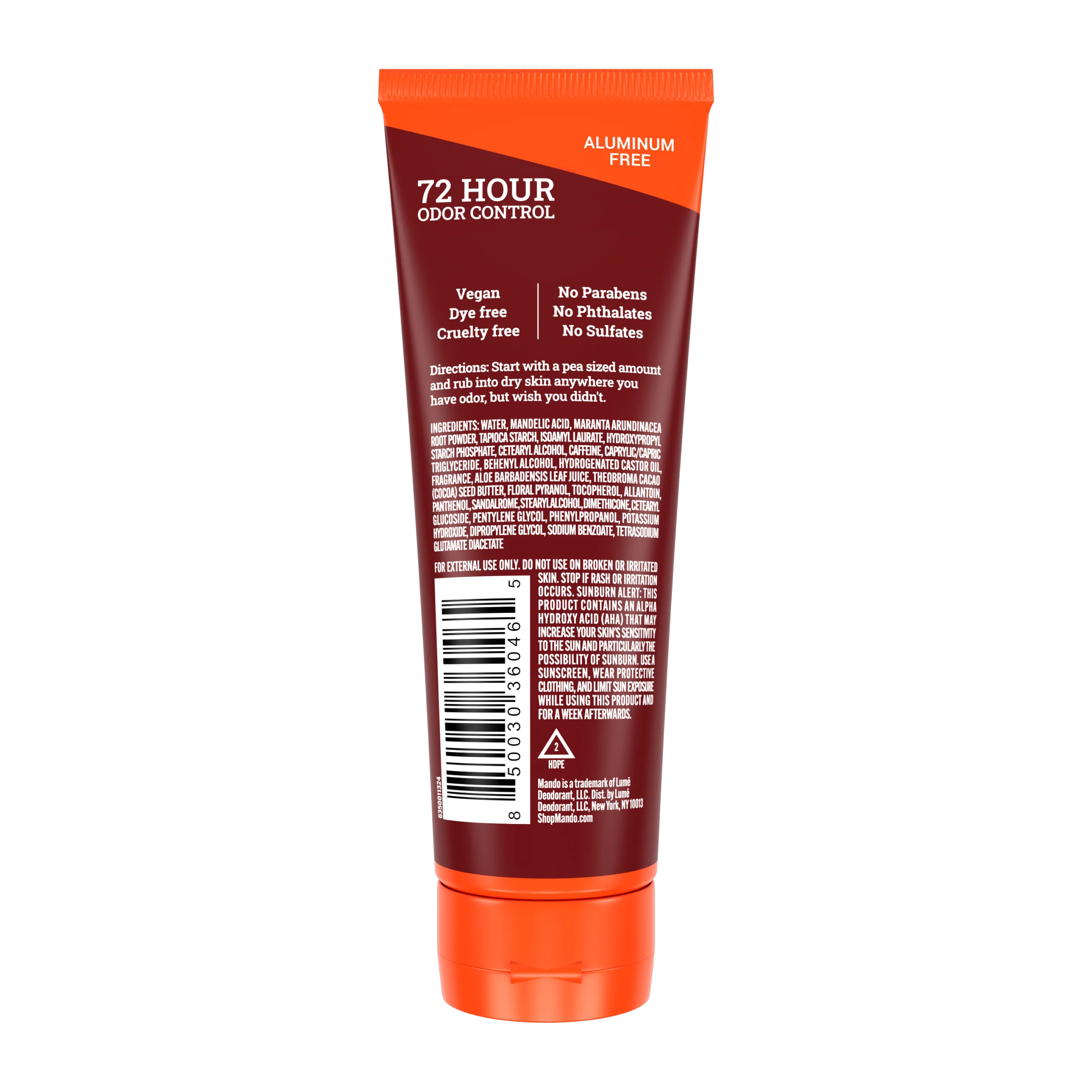 Bourbon Leather | Aluminum Free Cream Deodorant - Image 7