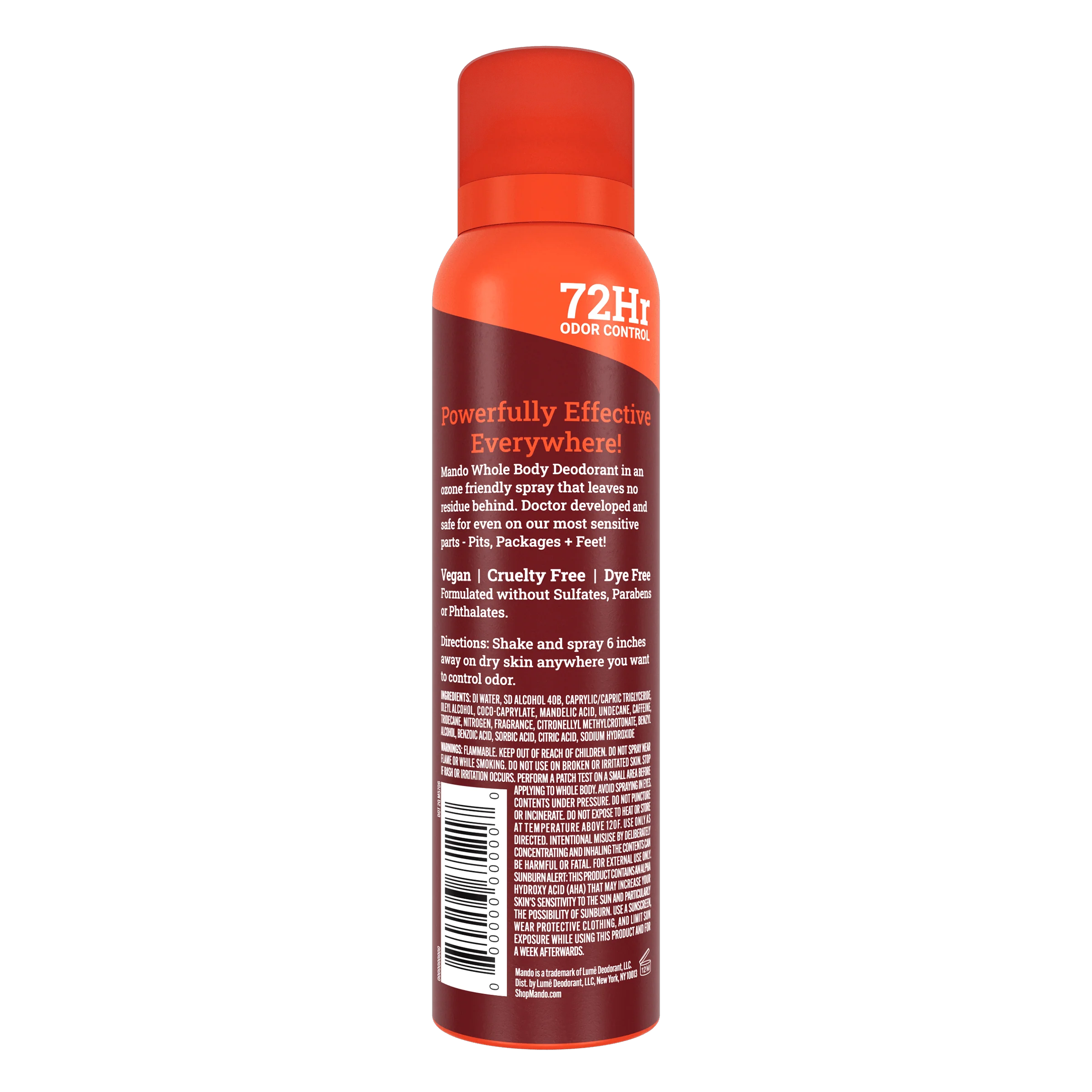 Bourbon Leather | Aluminum Free Spray Deodorant - Image 6