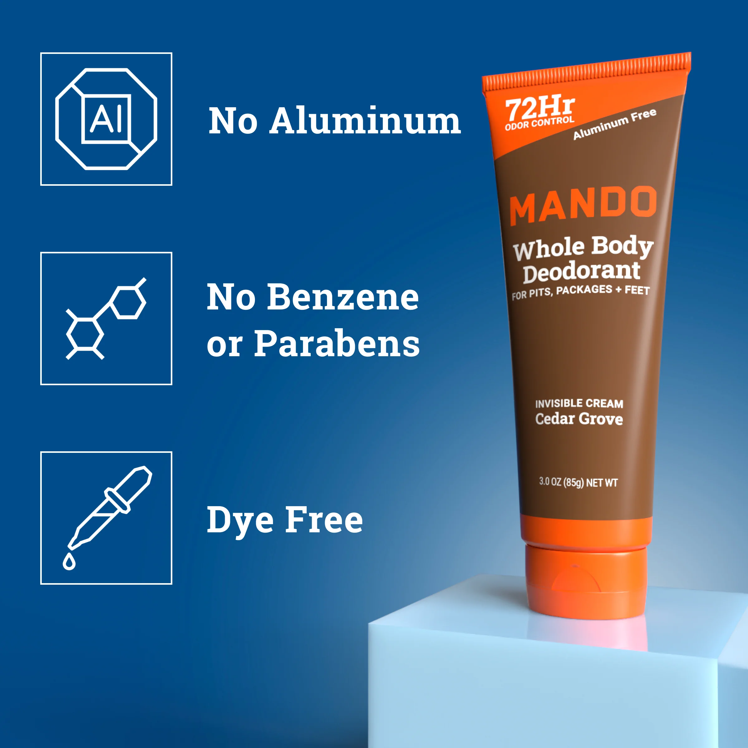 Cedar Grove | Aluminum Free Cream Deodorant - Image 4