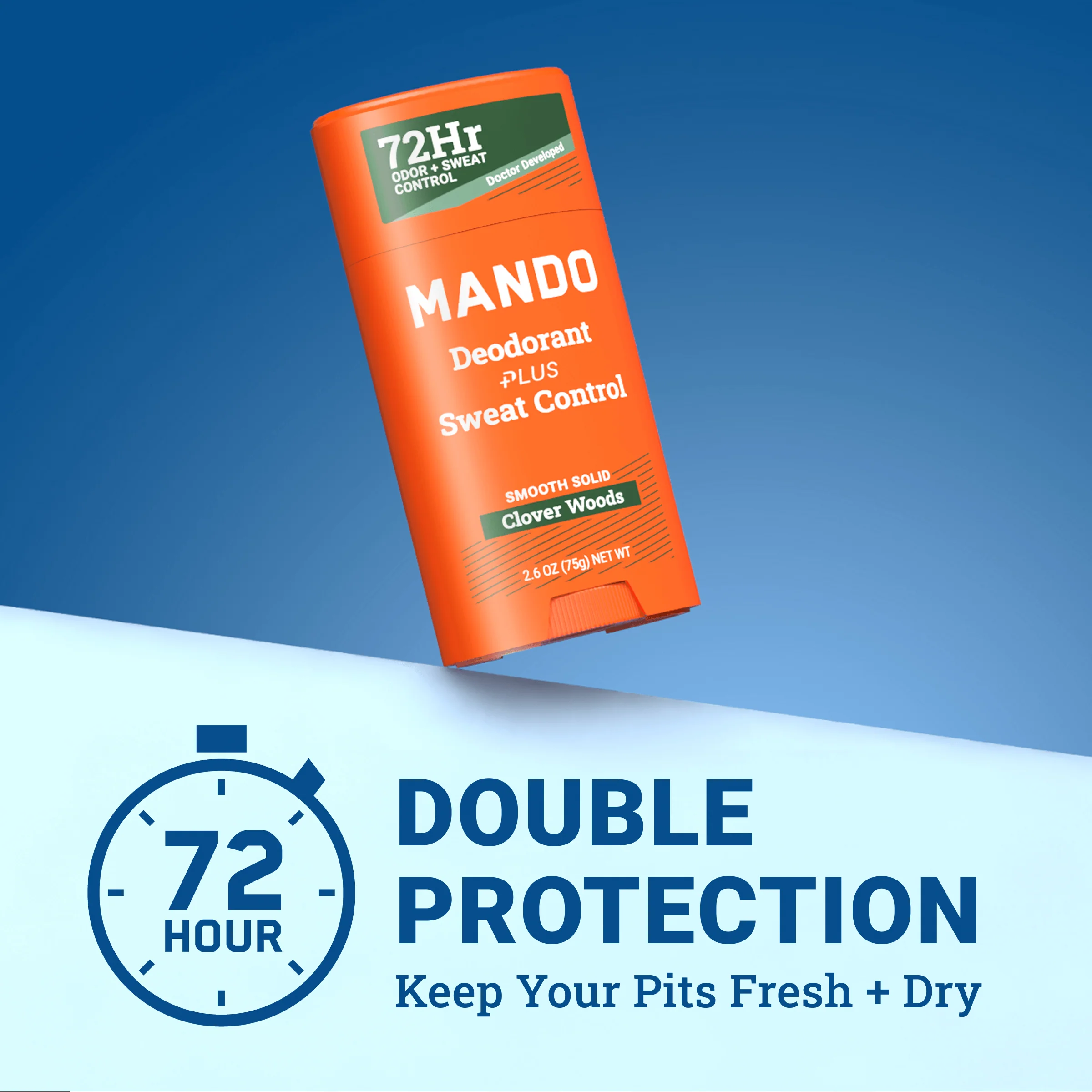 Clover Woods | Sweat Control Solid Deodorant - Image 3