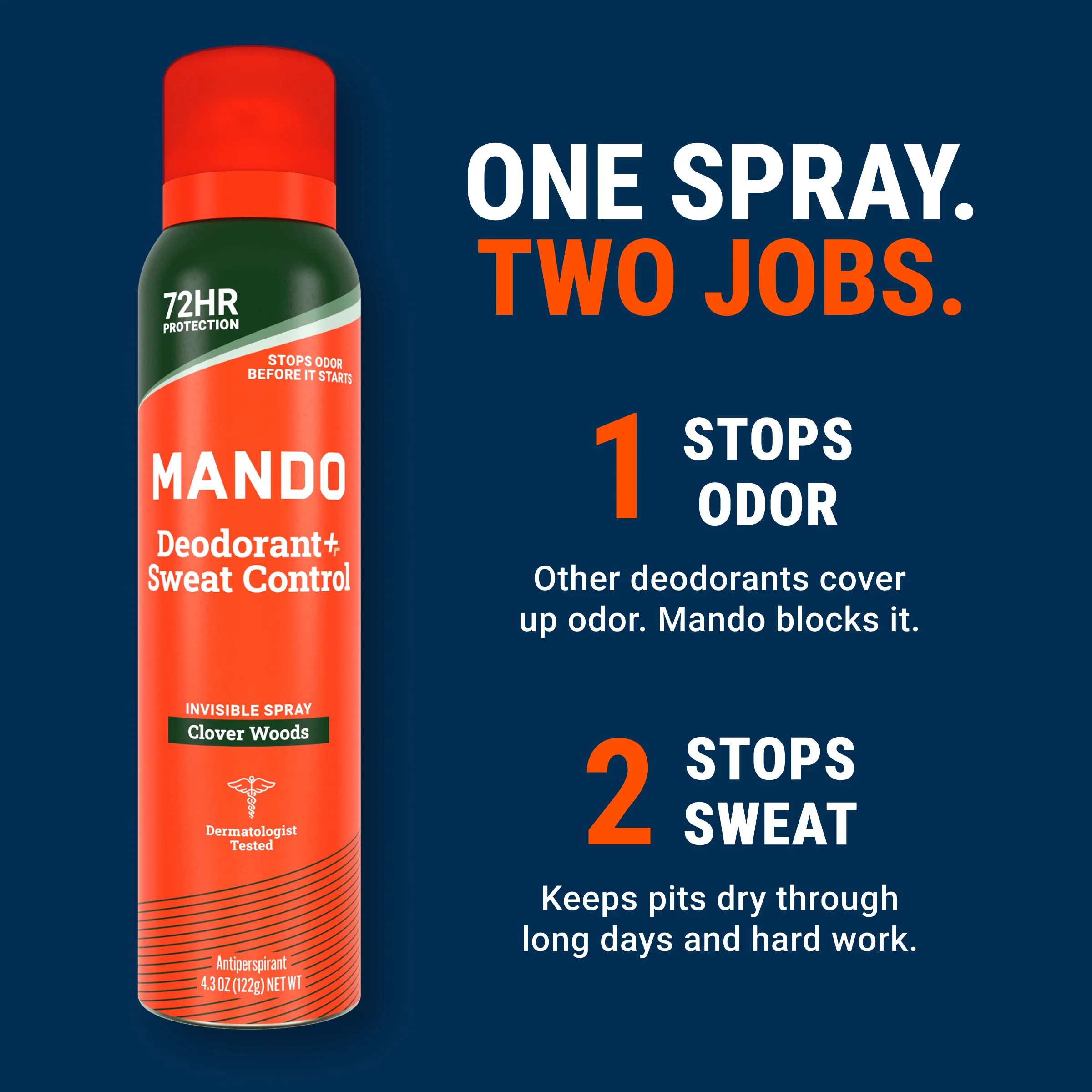 Clover Woods | Sweat Control Spray Deodorant - Image 3