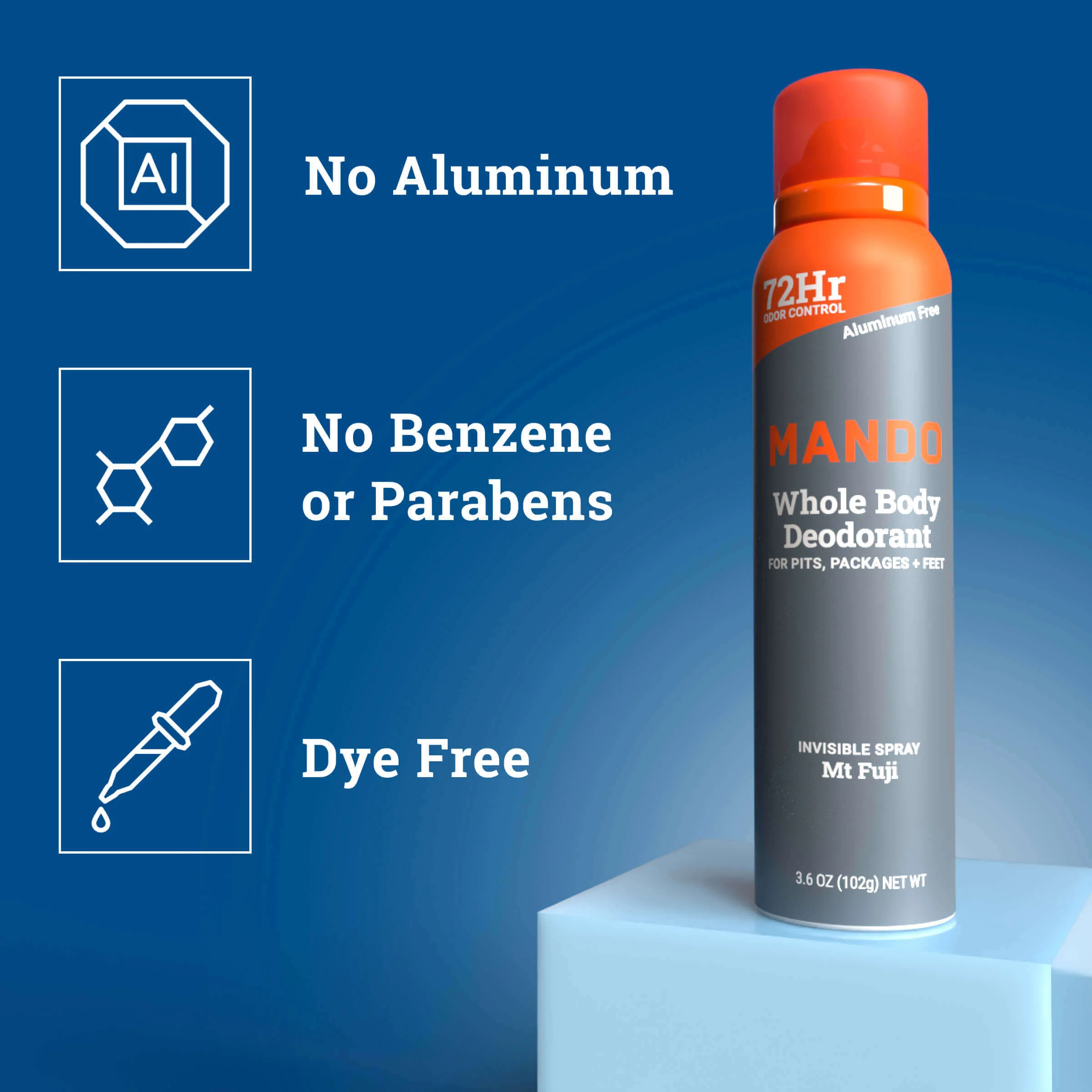 Mt Fuji | Aluminum Free Spray Deodorant - Image 4