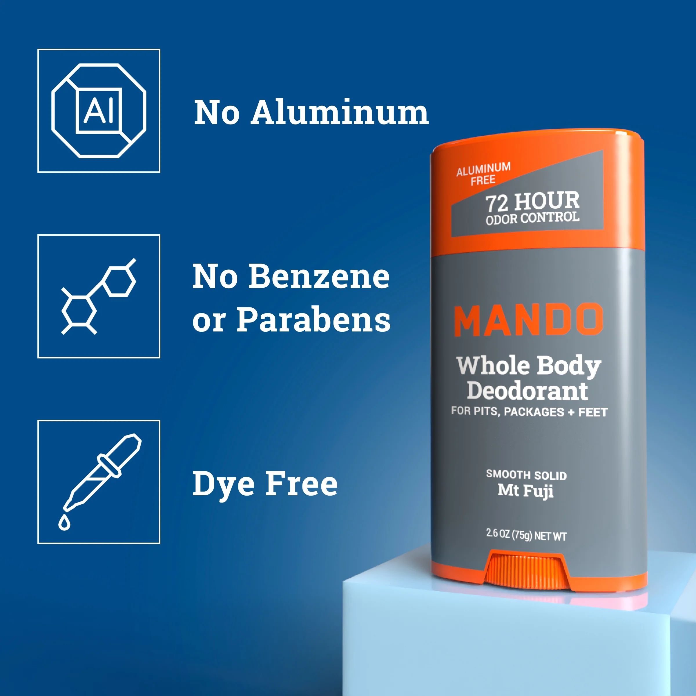 Mt Fuji | Aluminum Free Solid Deodorant - Image 5
