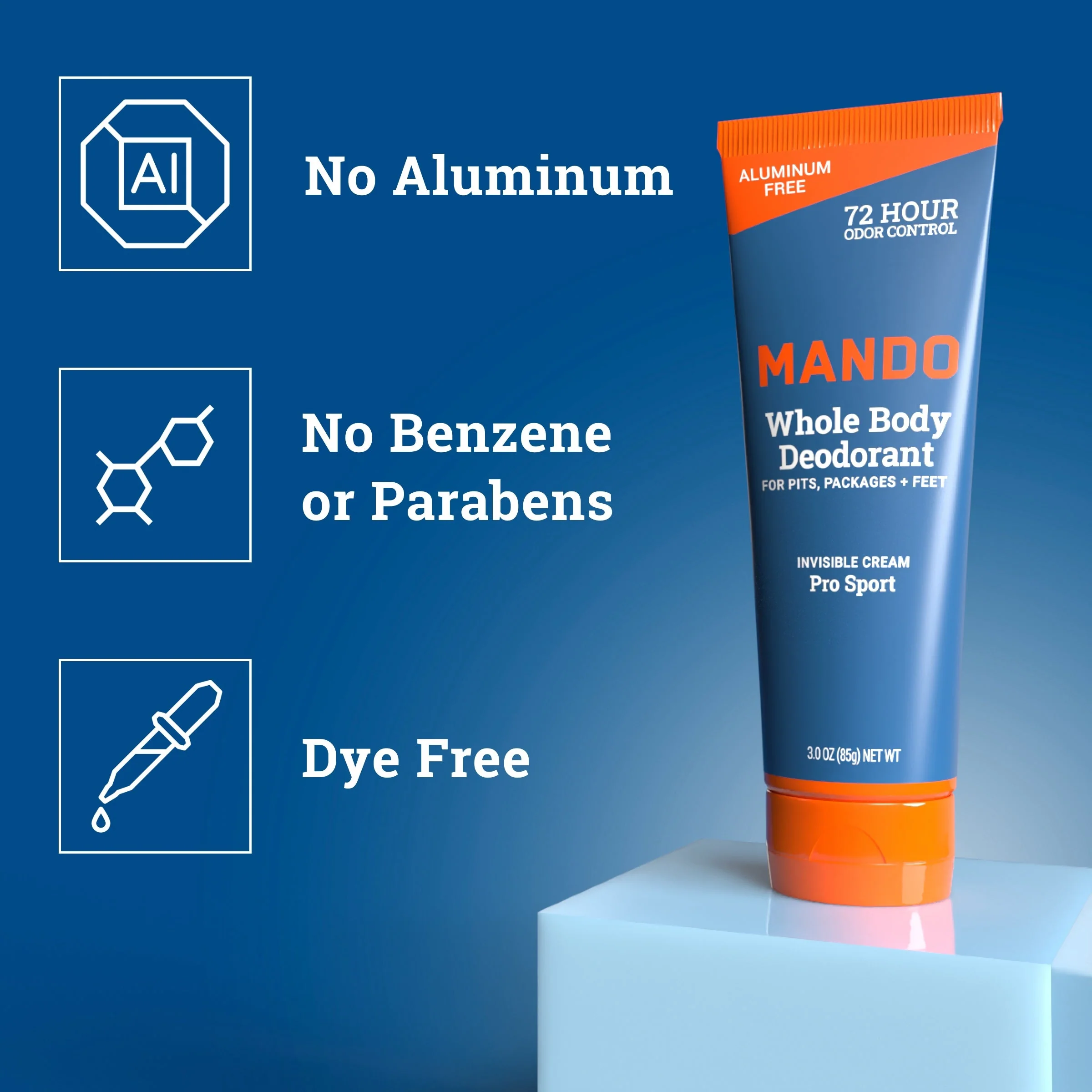 Pro Sport | Aluminum Free Cream Deodorant - Image 5