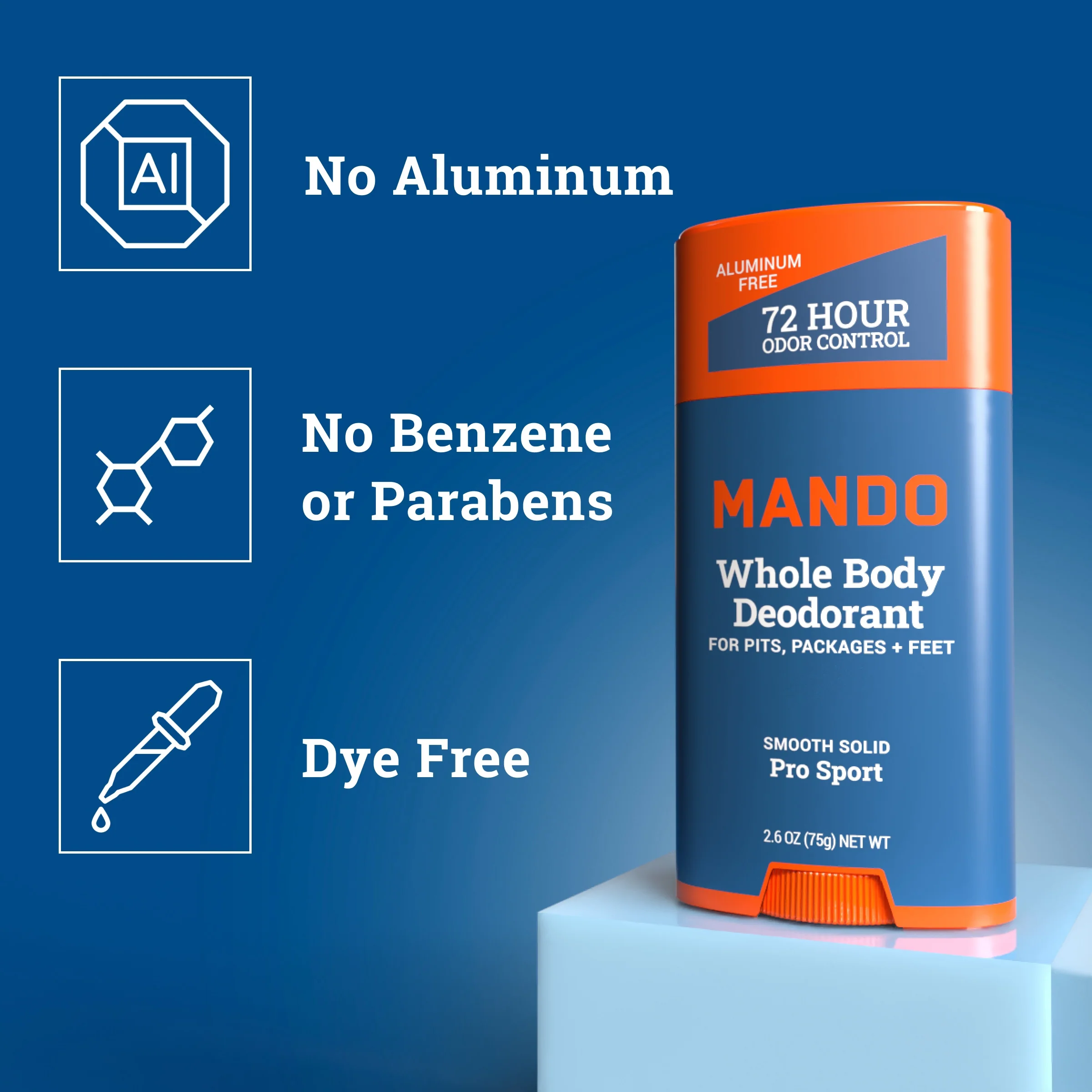 Pro Sport | Aluminum Free Solid Deodorant - Image 4